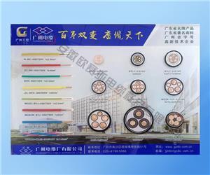 水晶板式切片精裝電纜樣品-Q型